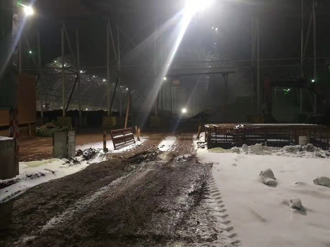 長(cháng)鋼原料廠(chǎng)環(huán)保照明工程